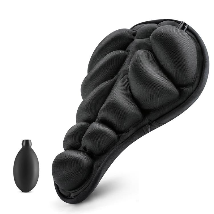 WEST BIKING YP0801259-260 Universal Heat Dissipating Inflatable Bicycle Seat Cover Cycling Mountain Bike Airbag Seat Cover, Small, Large
