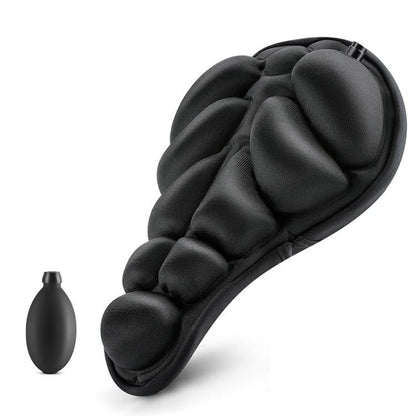 WEST BIKING YP0801259-260 Universal Heat Dissipating Inflatable Bicycle Seat Cover Cycling Mountain Bike Airbag Seat Cover, Small, Large