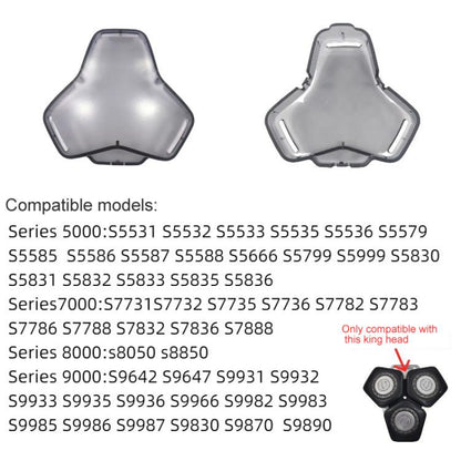Shaver Head Cover Dust Protection Cap, For Philips Series 5000/7000/9000, For Philips Series 1000