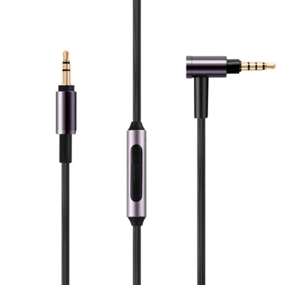 Câble audio pour casque 3,5 mm, pour Sony WH-1000XM3 / WH-1000XM2 / WH-1000XM4 / WH-H900N / WH-H800, 1,5 m avec commande filaire, 1,5 m direct