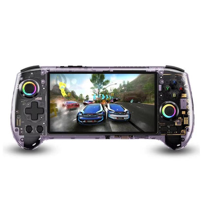 ANBERNIC RG557 Handheld Game Console 5.48-Inch AMOLED Screen Android 14 Video Game Player, 12+128G, 12+256G