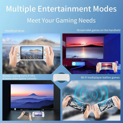 ANBERNIC RG557 Handheld Game Console 5.48-Inch AMOLED Screen Android 14 Video Game Player, 12+128G, 12+256G