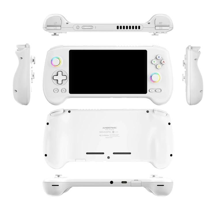 ANBERNIC RG557 Handheld Game Console 5.48-Inch AMOLED Screen Android 14 Video Game Player, 12+128G, 12+256G