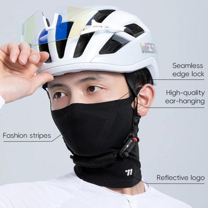 WEST BIKING Outdoor Sun Protection Mask All-Season Breathable UV-Blocking Cycling Face Cover, Black Short, Gray Short, Pink Short, Black Long, Gray Long, Pink Long