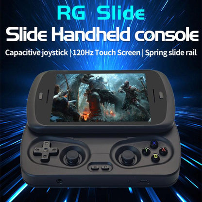 ANBERNIC RG Slide Video Game Console 4.7-Inch LTPS In-Cell Screen Android 13 OS For Retro/Cloud Gaming & Streaming, 8+128G, 8+256G