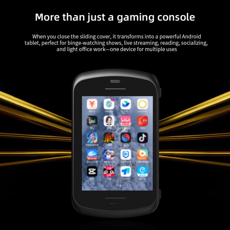 ANBERNIC RG Slide Video Game Console 4.7-Inch LTPS In-Cell Screen Android 13 OS For Retro/Cloud Gaming & Streaming, 8+128G, 8+256G
