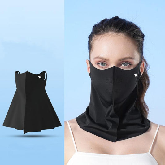 Masque de cyclisme intégral WEST BIKING, protection solaire visage et cou, Ice-Silk, masque anti-UV, taille unique