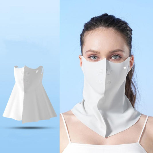 Masque de cyclisme intégral WEST BIKING, protection solaire visage et cou, Ice-Silk, masque anti-UV, taille unique