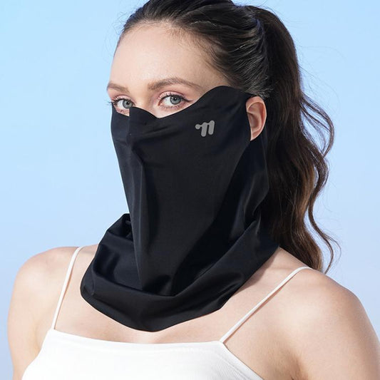 Masque de cyclisme WEST BIKING avec protection solaire pour le cou et le visage, taille unique.