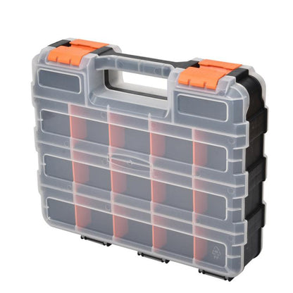 Plastic Multi-Function Portable Parts And Tools Flip-Top Storage Box, G-322