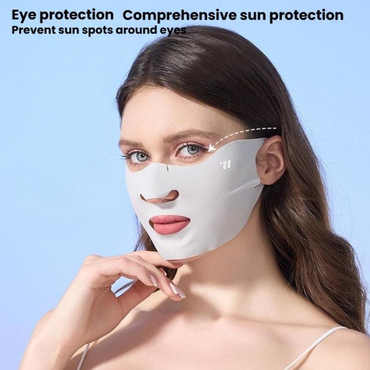 WEST BIKING Masque de protection UV en soie glacée pour l'été, housse de visage de cyclisme bloquant les UV, taille unique