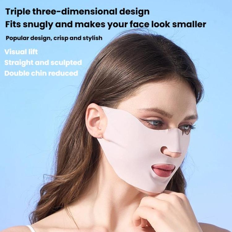 WEST BIKING Masque de protection UV en soie glacée pour l'été, housse de visage de cyclisme bloquant les UV, taille unique