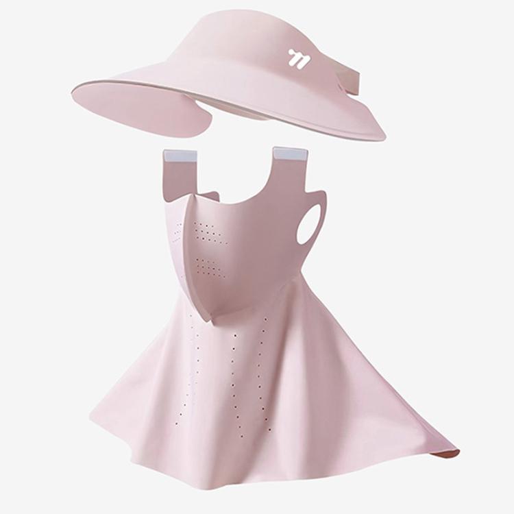 WEST BIKING 3 In 1 UV-Protective Cooling Mesh Breathable Detachable Sun Hat Face Mask Neck Scarf, One Size