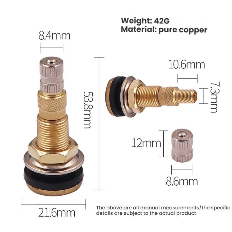 Agricultural Vehicle Vacuum Tire Full Copper Valves