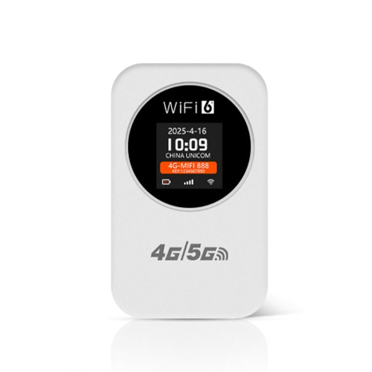 4G/5G Portable WiFi Hotspot 300Mbps Mobile Router With Time Display, 3000mAh Built-In Battery
