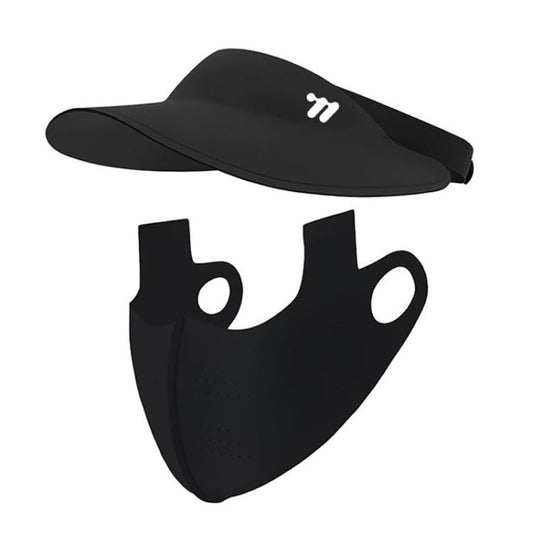 Masque de protection solaire 2 en 1 pour sports de plein air WEST BIKING, chapeau anti-UV, protection respiratoire, taille unique