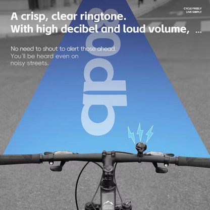 WEST BIKING Bicycle Bell Cycling Aluminum Alloy Warning Horn