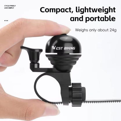 WEST BIKING Bicycle Bell Cycling Aluminum Alloy Warning Horn