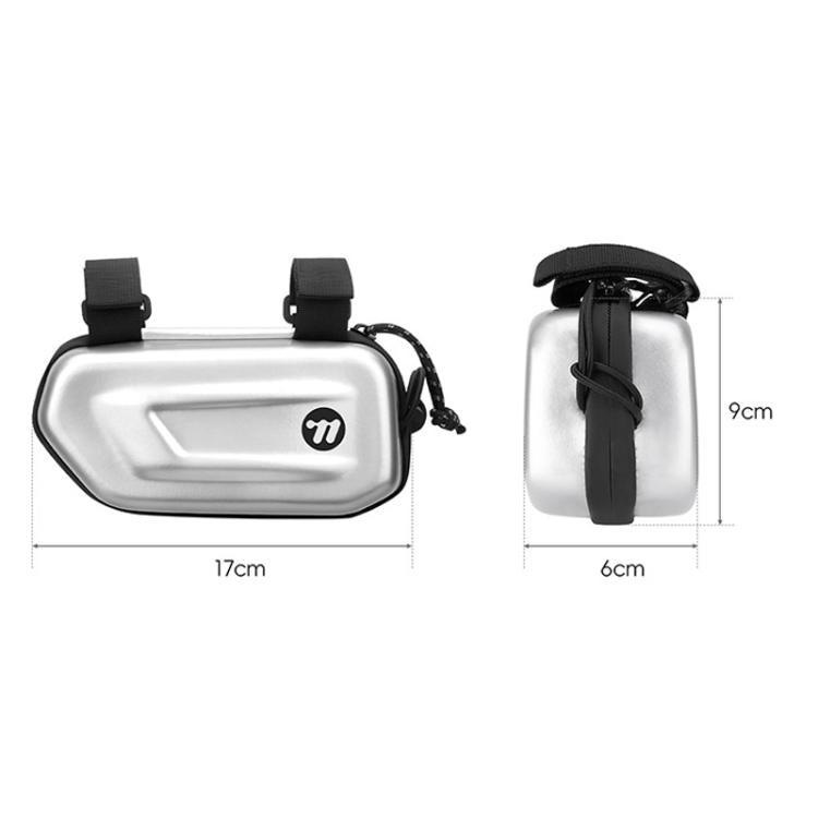 WEST BIKING Bicycle Glasses Hard Case Storage Bag Top Tube Bag Portable Crossbar Bag, YP0719454