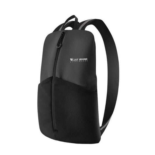 Sac à dos de vélo WEST BIKING, réfléchissant et avertisseur, léger et portable, pour l'extérieur
