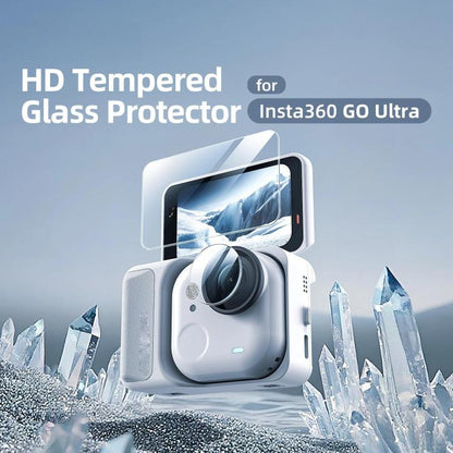 For Insta360 GO Ultra aMagisn Tempered Glass Screen Protector Camera Lens Film