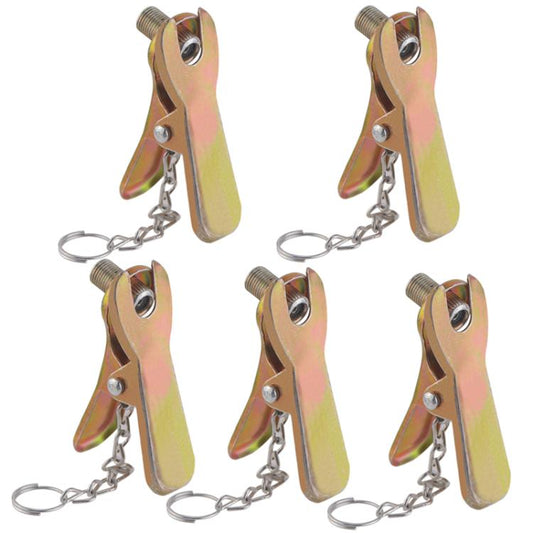 5pcs Schrader To Presta Valve Adapter Clip Portable Presta Valve Inflation Adapter