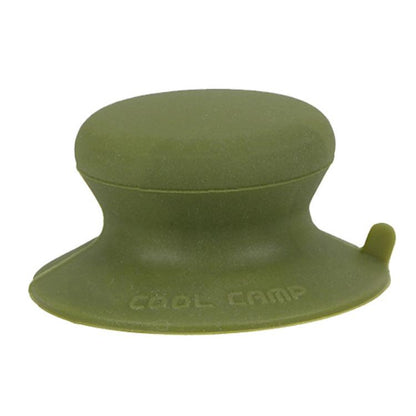 COOL CAMP CF-908 Universal Pot Lid Knob Top Bead Heat-Resistant Silicone Handle Outdoor Lunch Box Lid Handle