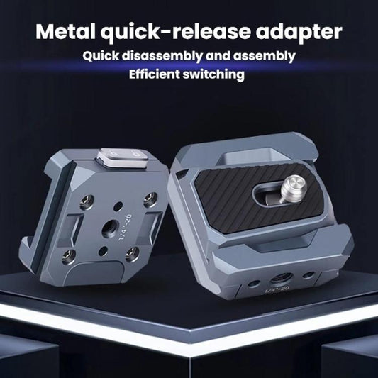 Aluminum Alloy Quick Release Adapter Universal Gimbal Clamp Accessories For Phones DSLRs