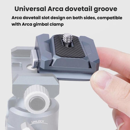 Aluminum Alloy Quick Release Adapter Universal Gimbal Clamp Accessories For Phones DSLRs