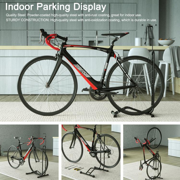 Portable Vertical Bicycle Display Stand for Parking and Maintenance, Classic, 2 in 1, 3 in 1