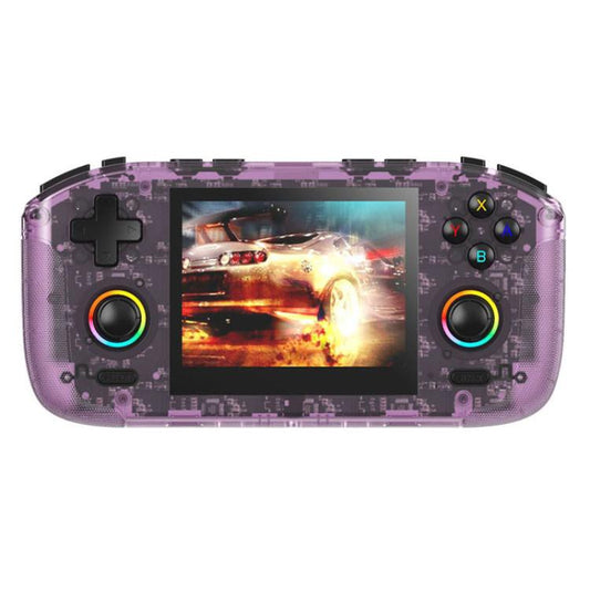 RK35H Handheld Open Source Game Console Support 3D Online Double Play Portable Retro Game Machine, No Memory Card, 64G, 128G