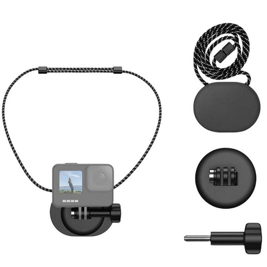 Soporte de cuello magnético universal para cámara de acción BH-14, con adaptador de 1/4 de pulgada