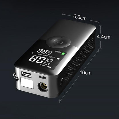 Pompe à air de voiture sans fil intelligente portable avec affichage numérique