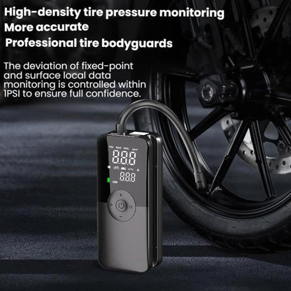 Pompe à air de voiture sans fil intelligente portable avec affichage numérique