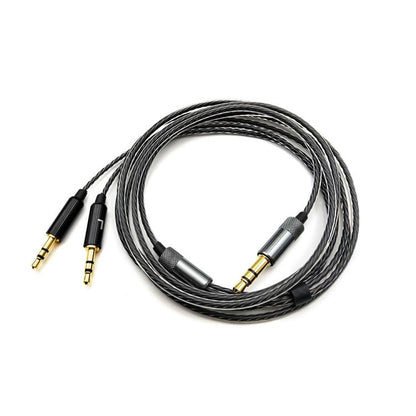 3.5mm To Dual 2.5mm Headphone Cable Audio Replacement Cable, For Sol Republic Master Tracks HD V8 V10 V12 X3