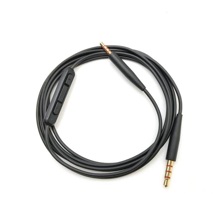 For BOSE QC25 / QC35 / SoundLink OE2 Audio Headphone Cable With In-line Microphone, 1.4m