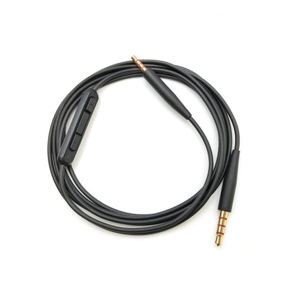 For BOSE QC25 / QC35 / SoundLink OE2 Audio Headphone Cable With In-line Microphone, 1.4m