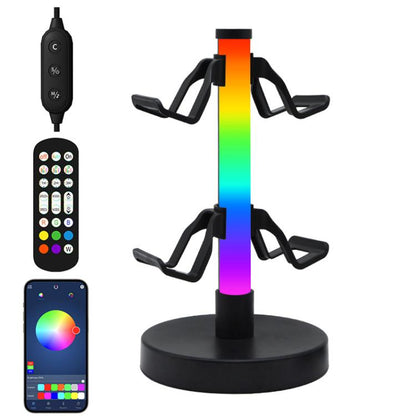 KBB-81 RGB Gaming Controller Headphone Stand Ambient Light Stand