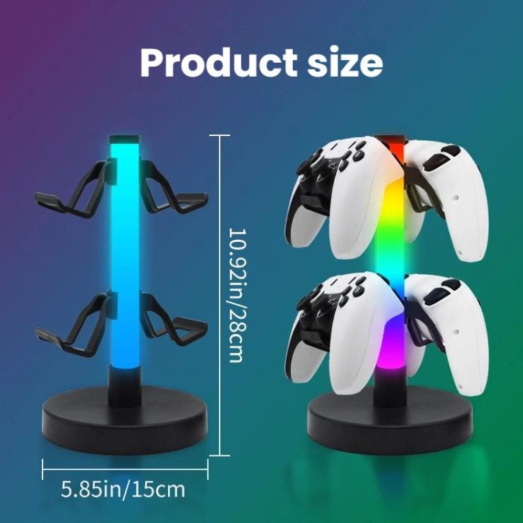 KBB-81 RGB Gaming Controller Headphone Stand Ambient Light Stand