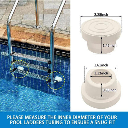 Bouchon de remplacement DDV pour échelle de piscine de 4,8 cm, 1 pièce
