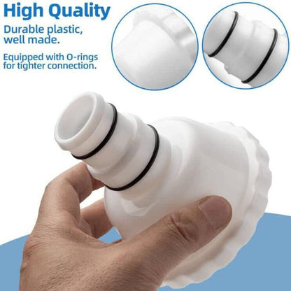 Adaptateur d'aspirateur pour écumeurs flottants RP/RX