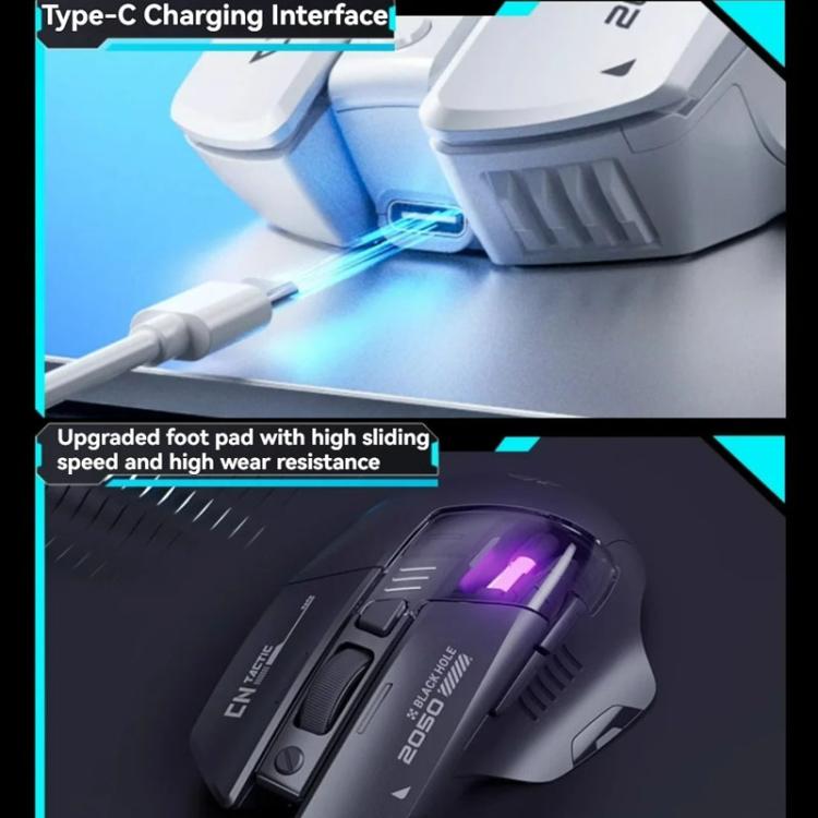 Inphic Bluetooth Wireless Mouse Office & Gaming LED Charging Mice