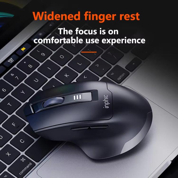 Inphic M9 2.4G Wireless Mouse Business Office Home Ergonomic Mute Computer Mice
