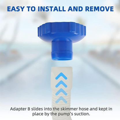 Pour adaptateur de tuyau de skimmer de piscine Intex, adaptateur de tuyau de skimmer de piscine B