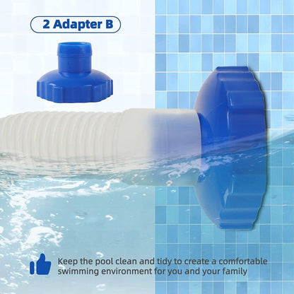 Pour adaptateur de tuyau de skimmer de piscine Intex, adaptateur de tuyau de skimmer de piscine B