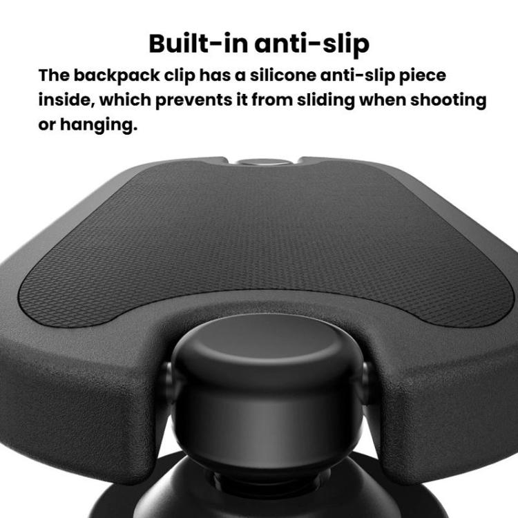 TELESIN S3-JFM-03-TDJ Backpack Quick-Release Mount Universal Backpack Clip For Action Cameras