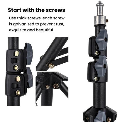 Multi-Functional Selfie Floor Photography Light Stand Live Streaming Fill Light Stand