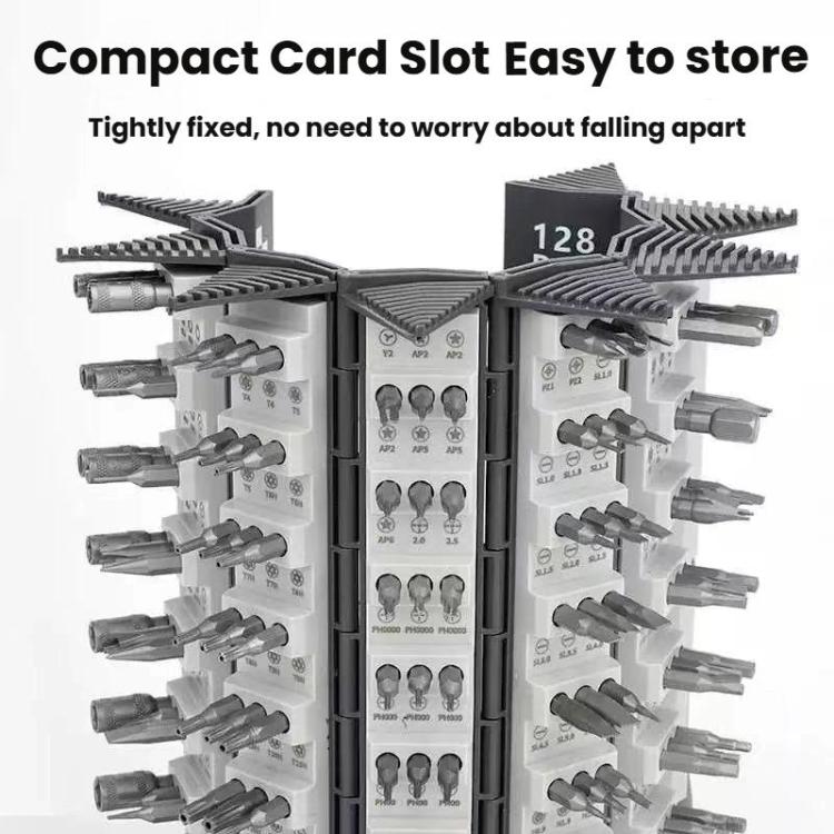 128-In-1 Precision Screwdriver Set With Roll-Up Case Magnetic Repair Tool Kit