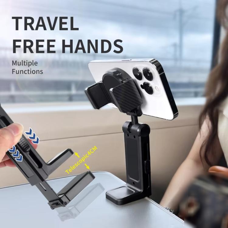 Portable Phone Holder Clamp Mount For Travel 360-Degree Rotation Lazy Bracket Desk Stand