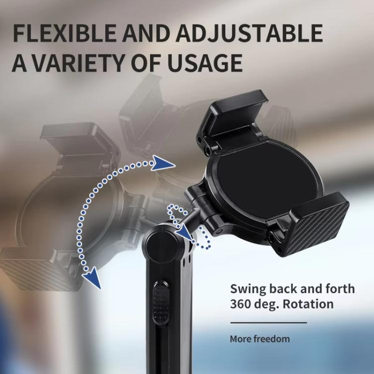 Portable Phone Holder Clamp Mount For Travel 360-Degree Rotation Lazy Bracket Desk Stand